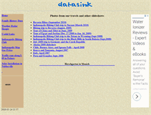Tablet Screenshot of datasink.com